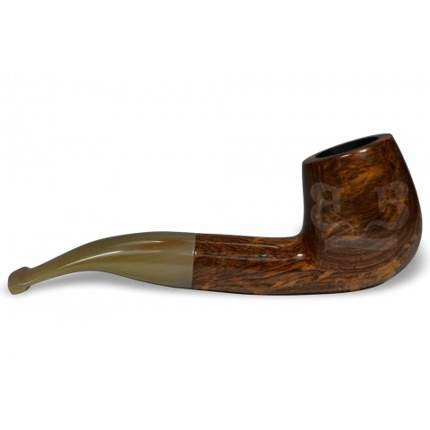 Cachimbo Elite Curvo (Filtro Permanente) Piteira Chifre - 0147-17